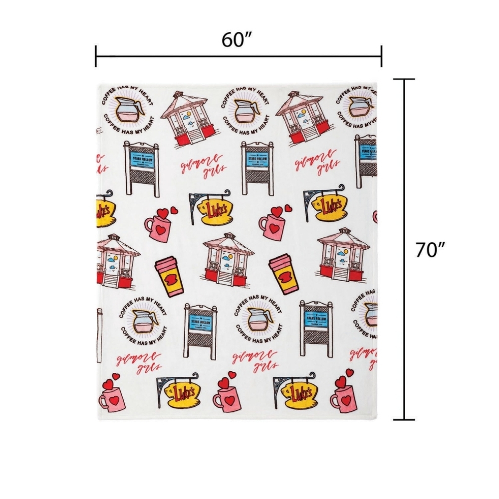 Gilmore Girls 25th Anniversary Silk Fleece Blanket